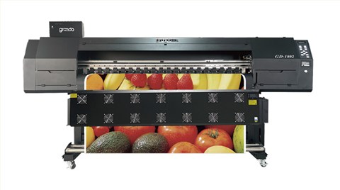 GD-1802 弱溶剂/水性广告写真机