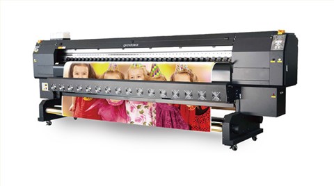 弱溶剂/水性广告写真机GD-3202