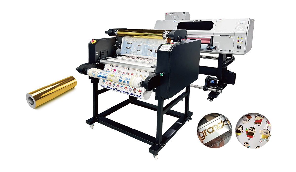 水晶标打印覆膜烫金一体机